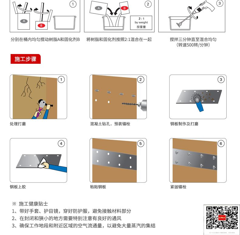 包钢安庆粘钢加固施工过程